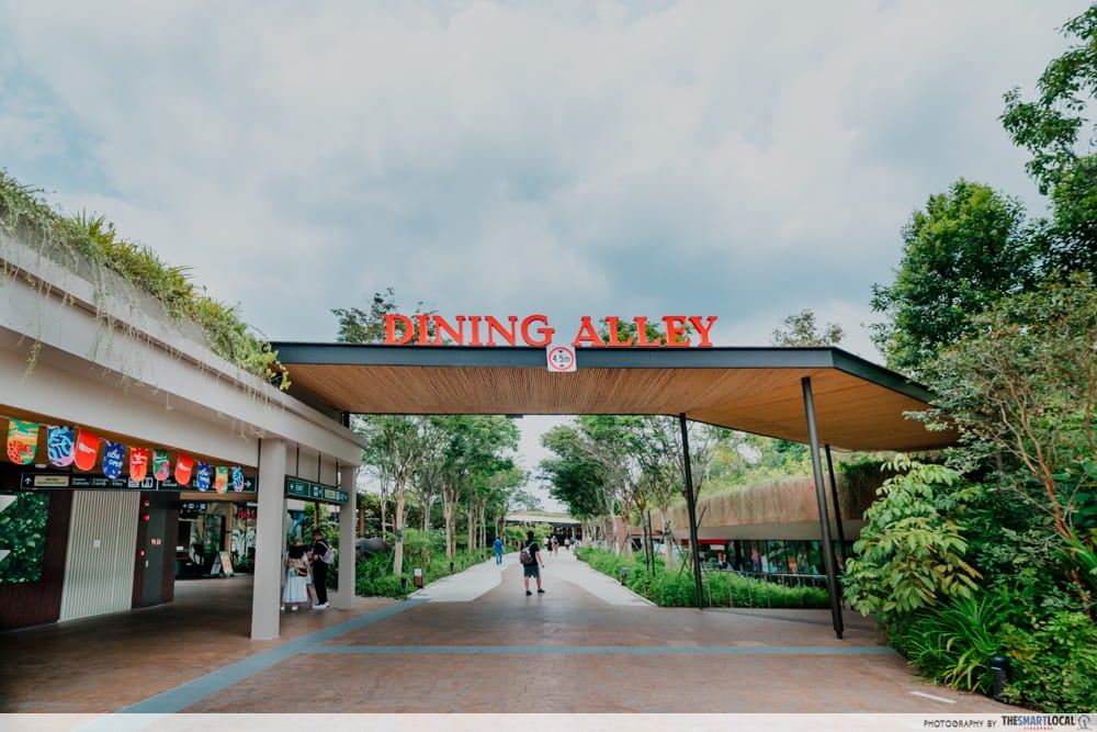 Mandai Wildlife Reserve - Dining Alley