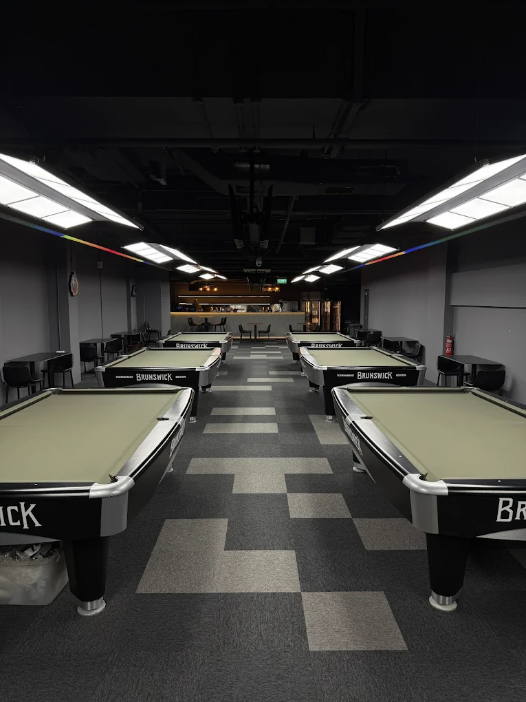 Pool, Billiards & Snooker Halls In Singapore - Eight Society
