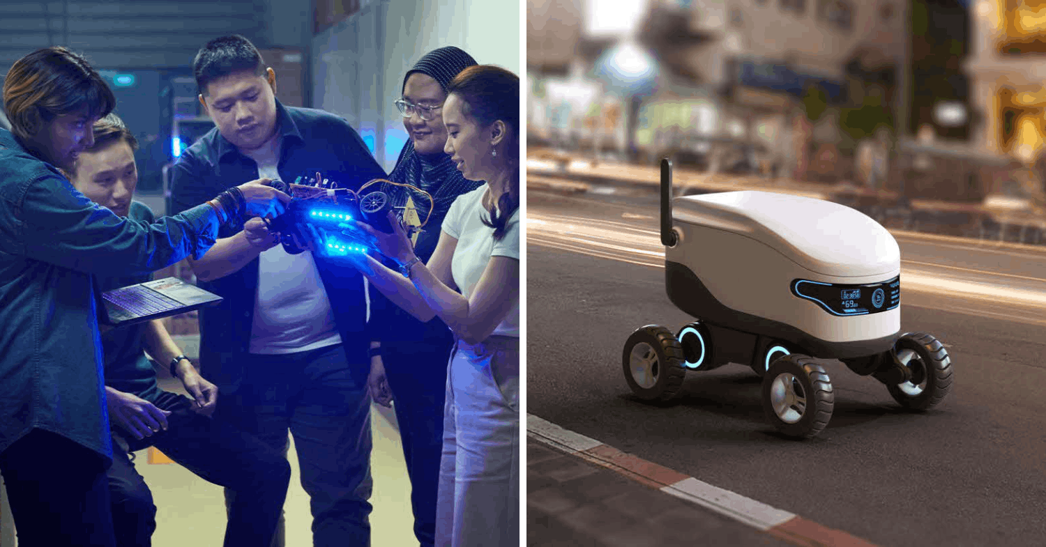 Punggol Digital District - Robotics and Delivery Robots