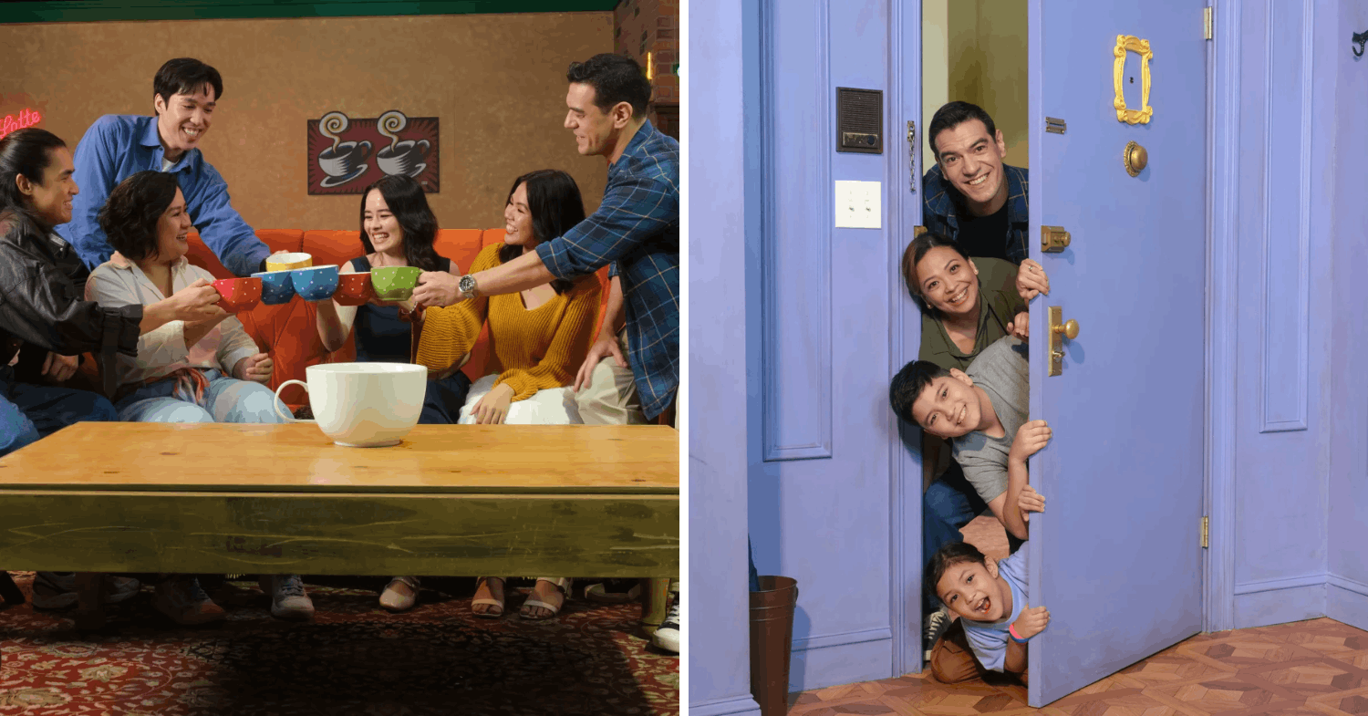 Photo ops at The FRIENDS Experience