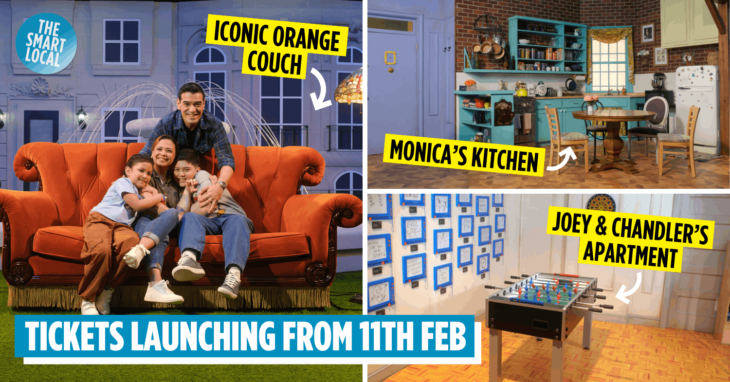 A FRIENDS Experience Is Coming To SG With Recreated Sets & Iconic Props, So You Can Finally Sit On That Couch