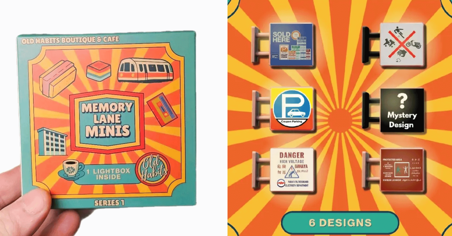 Unique blind boxes - memory lane minis