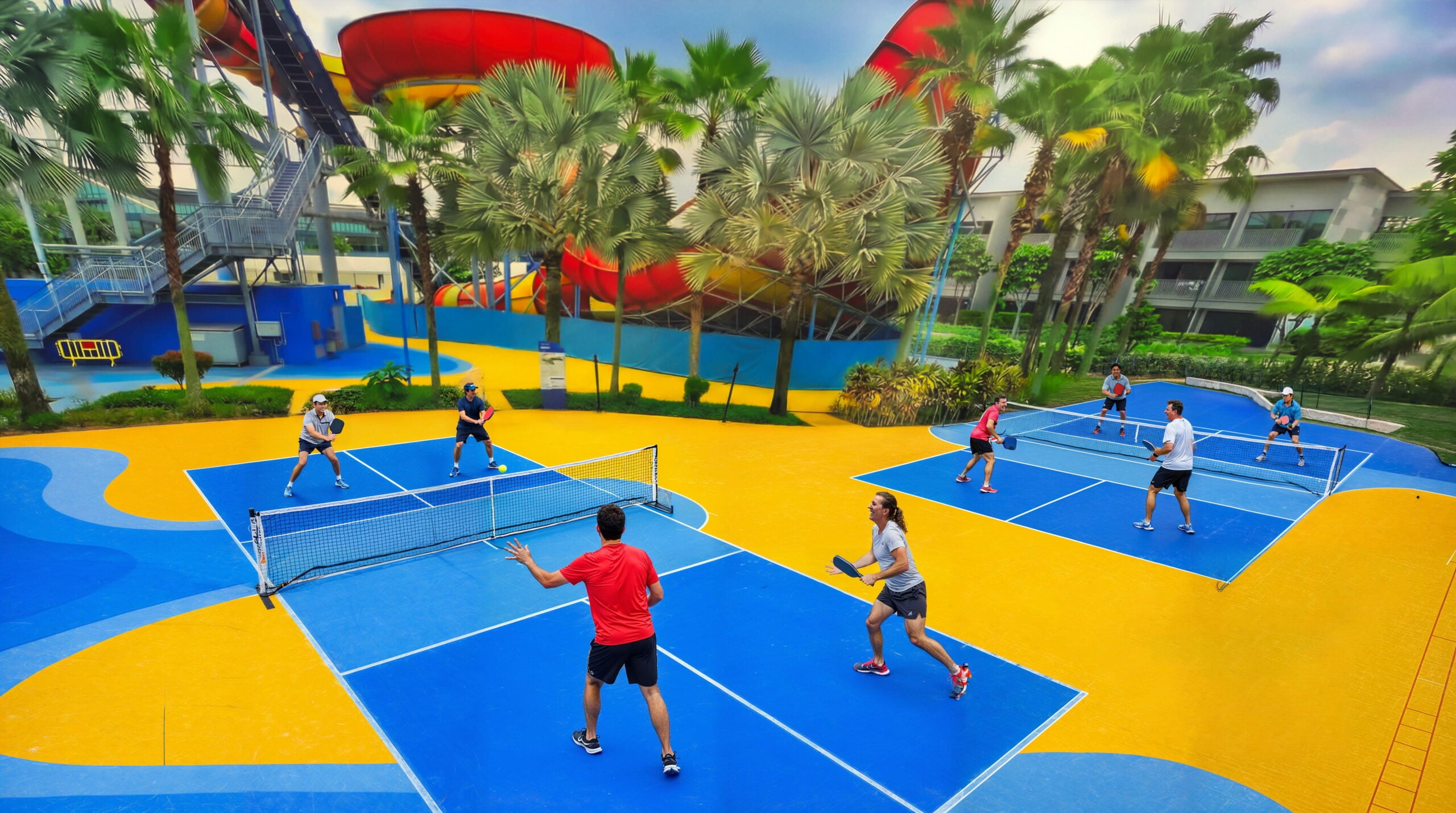 Pickleball courts