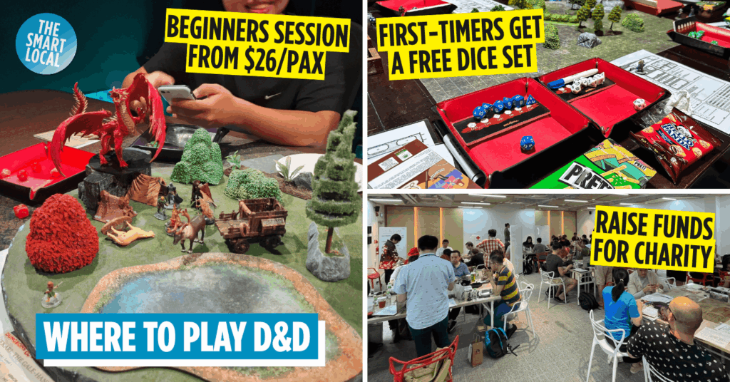 Where to Play Dungeons & Dragons in Singapore