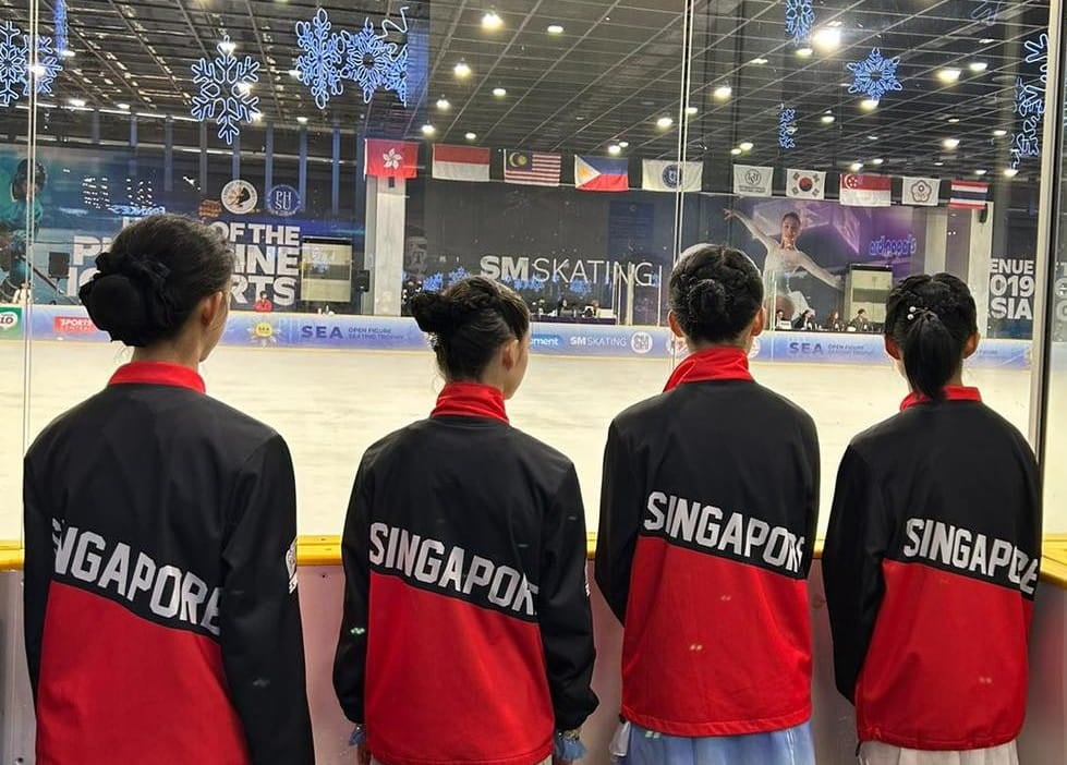 figure skater - singapore team skaters
