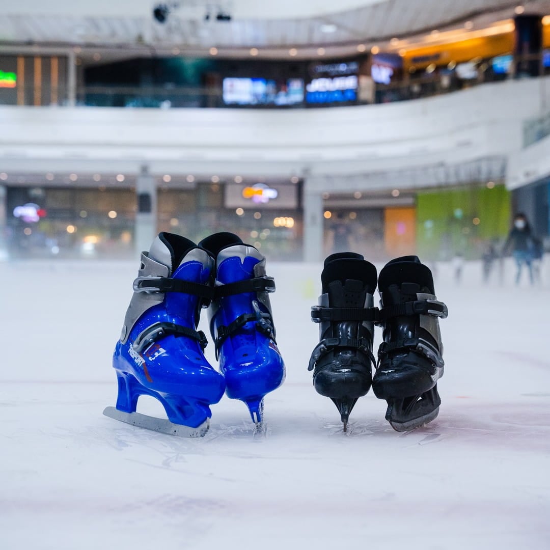 figure skater - the rink