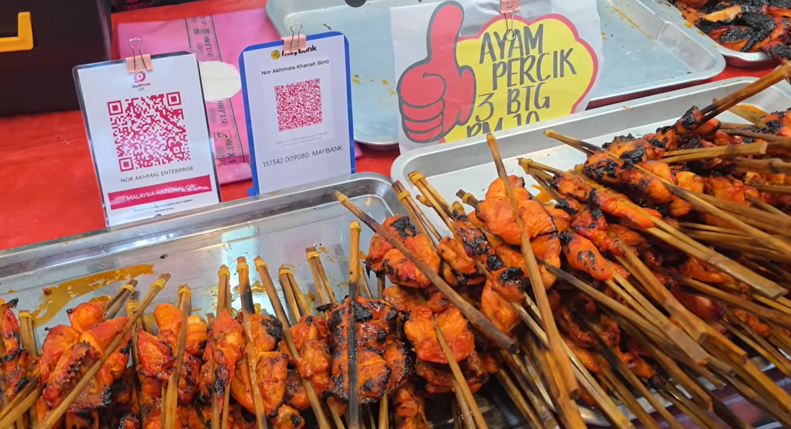 Food at Bazaar Ramadan Plaza Angsana