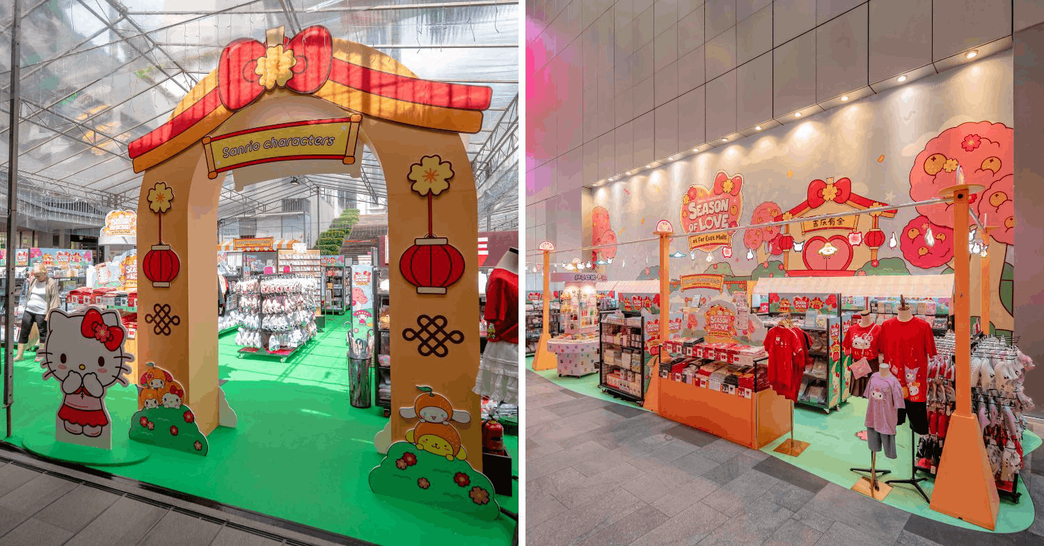 Chinese New Year 2026 events in Singapore - Far East Malls “Season of Love” with Sanrio Characters (2)