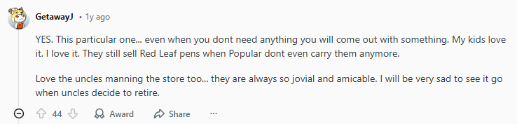 Grassland Book Store at Beauty World Centre - comments from reddit