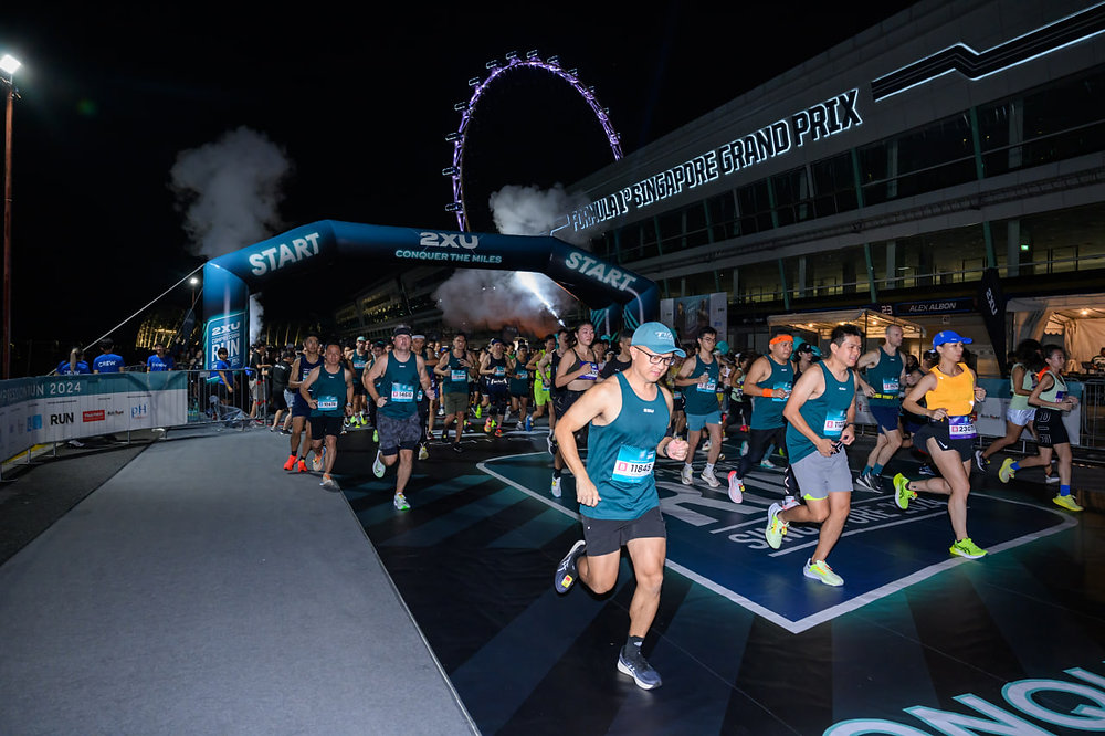 2XU Compression Run start line