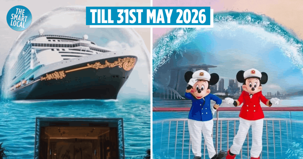 Disney Cruise-themed Wonderfall show at Changi Airport T2 - cover