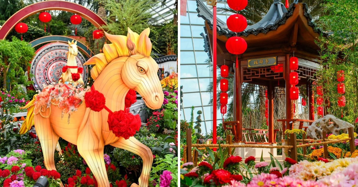 Chinese New Year 2026 events in Singapore -Spring Blossoms: Gallop into Prosperity
