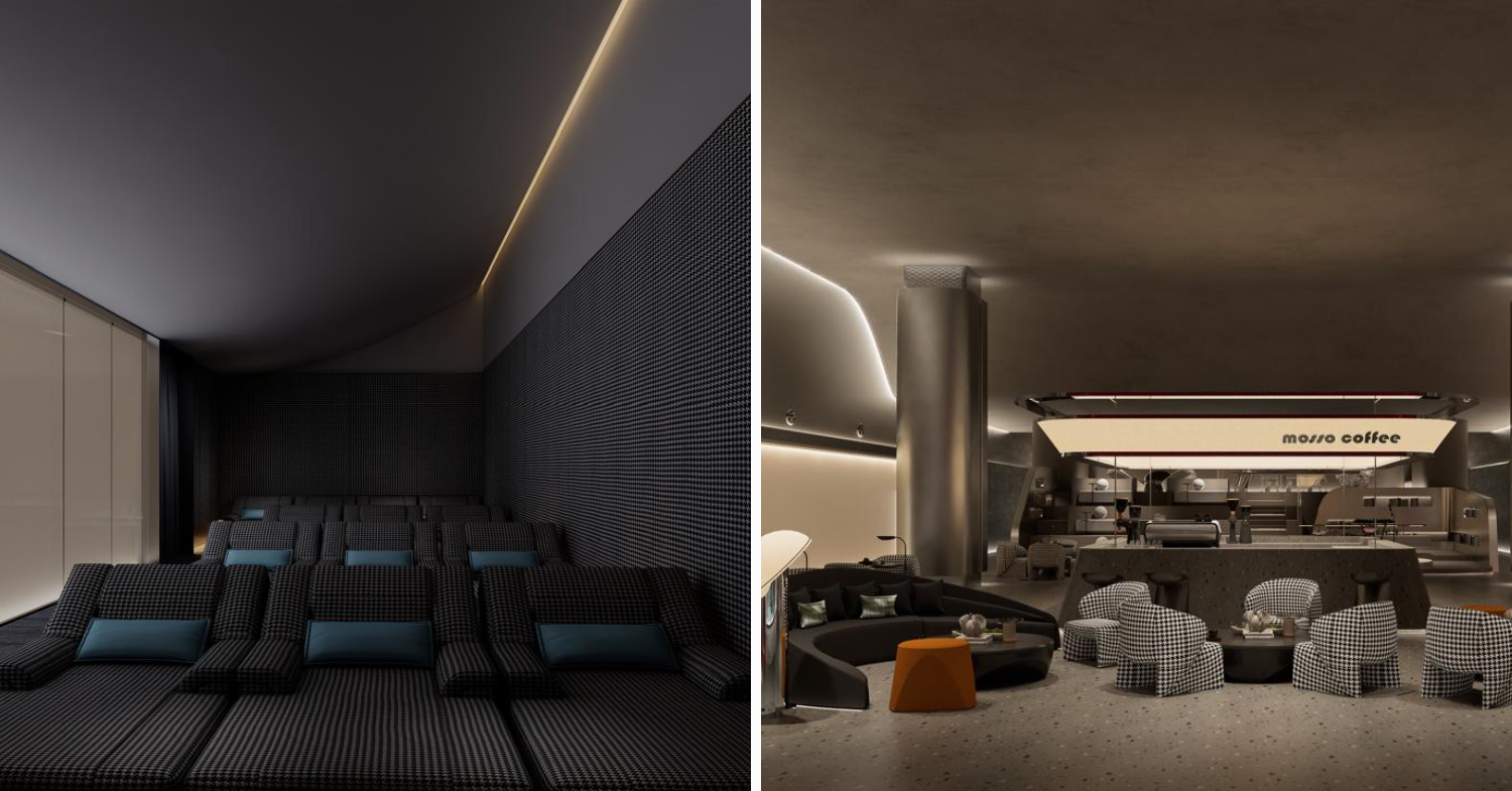 Relaxtion hall & lounge area