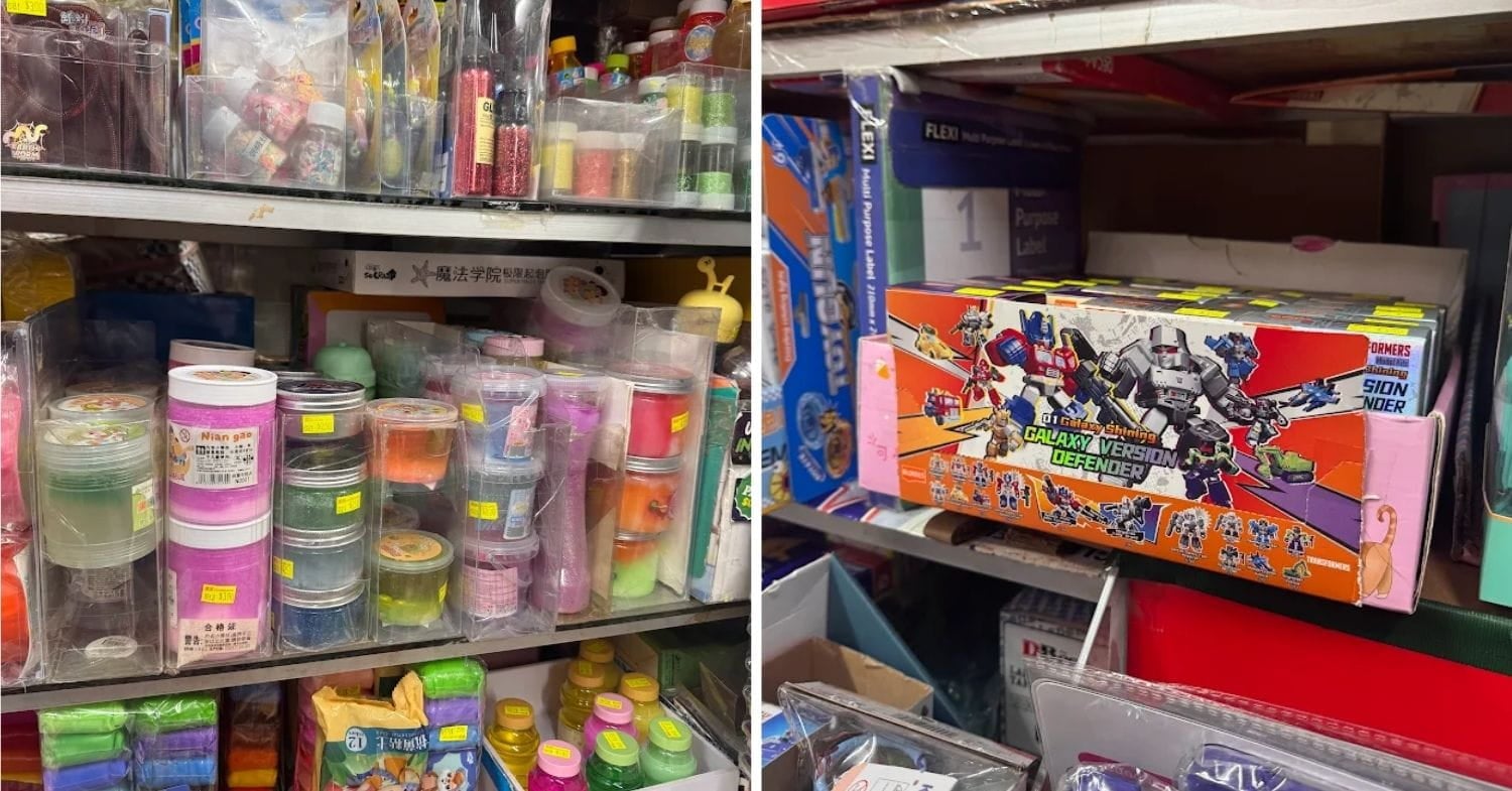 Grassland Book Store at Beauty World Centre - slime and toys