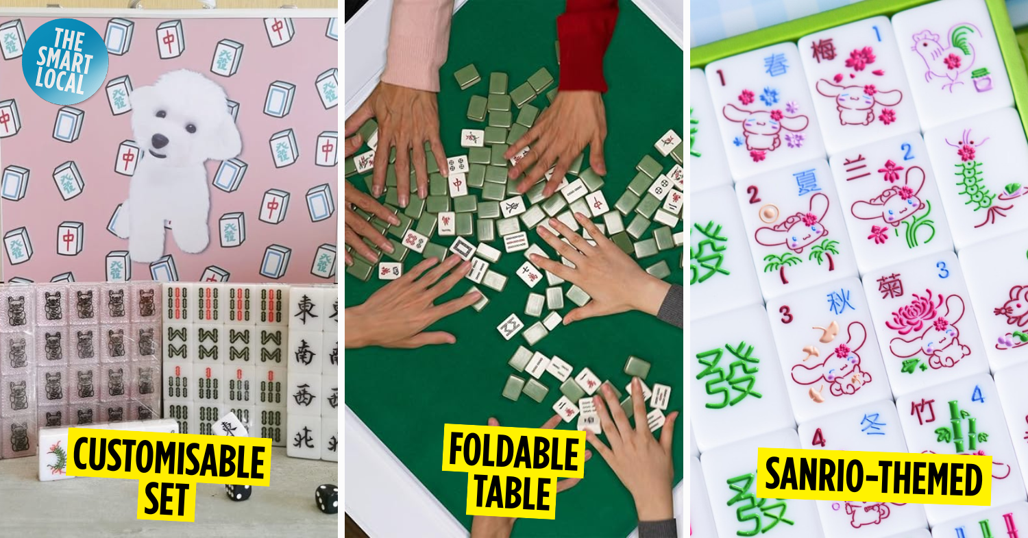 11 Best Mahjong Sets & Tables So You Can Get Man Tai & Huat During CNY 2026