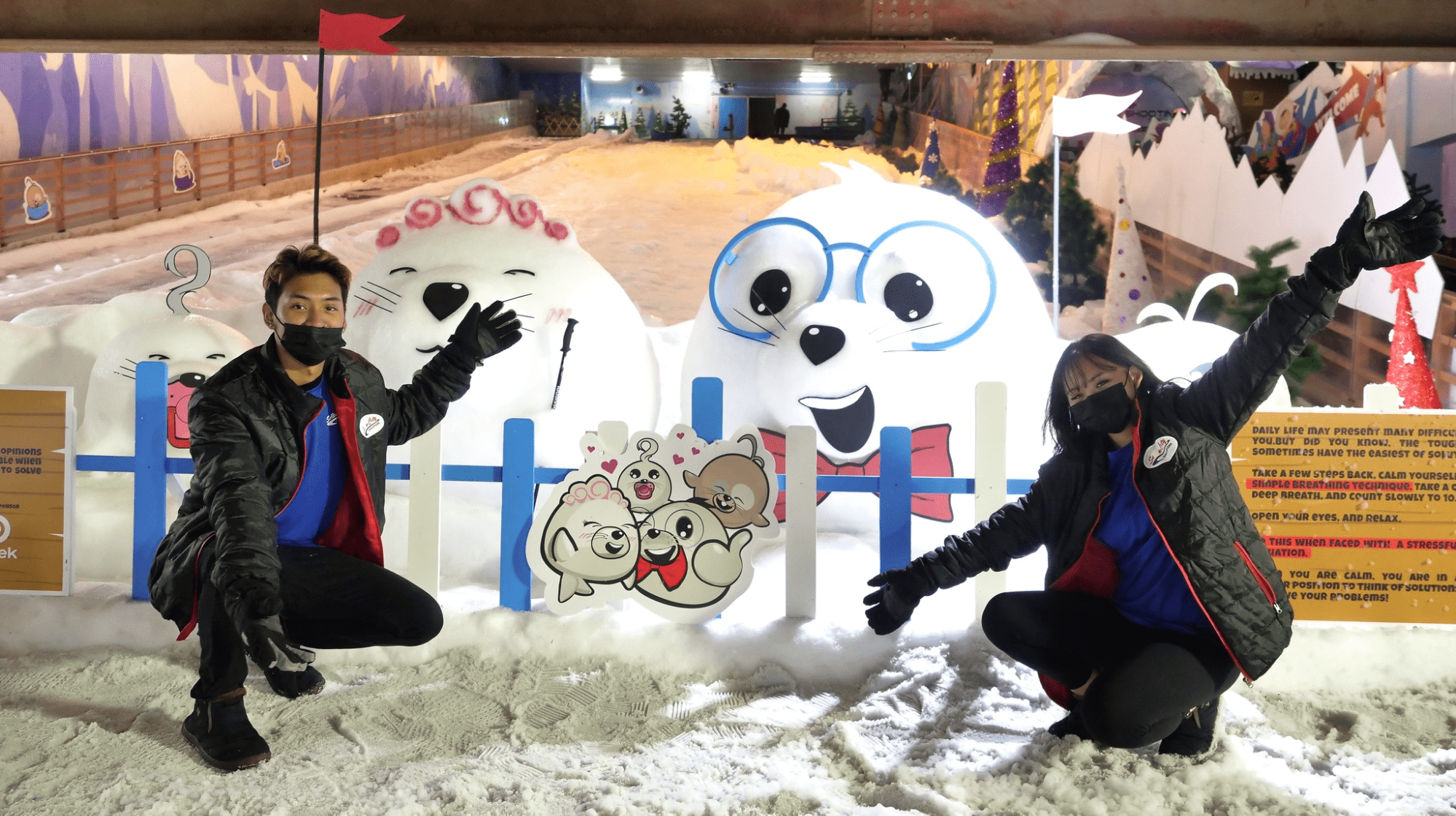 Snow City sculptures