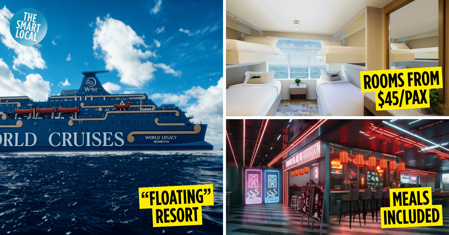 You Can Set Sail On The World Legacy Cruise From Just $38 For A New “Floating Staycation” Experience In SG