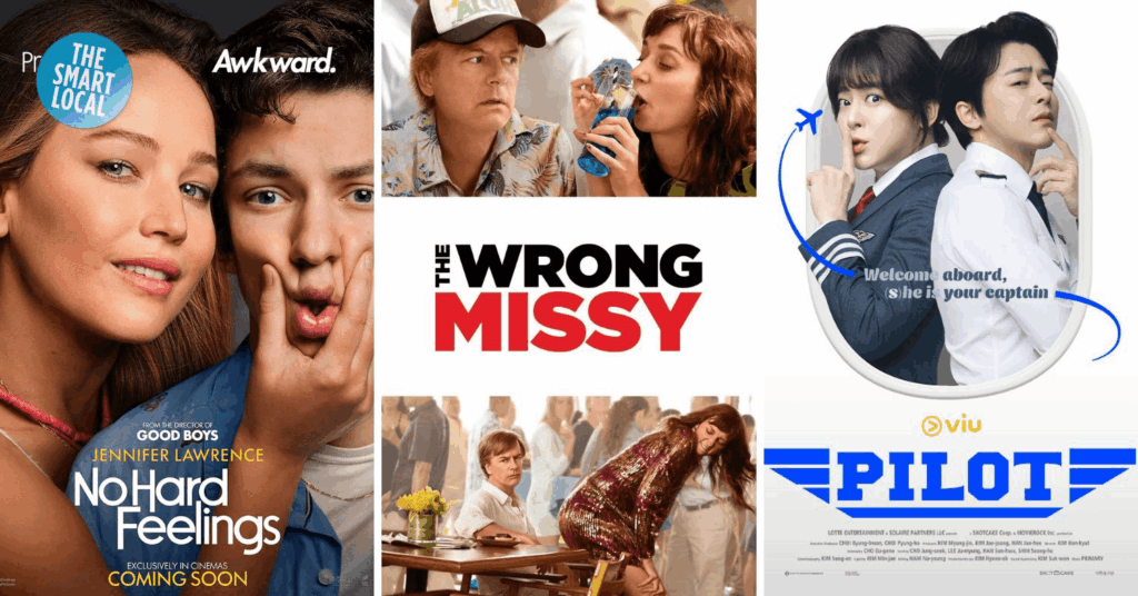 Rom-coms to watch online in Singapore - cover