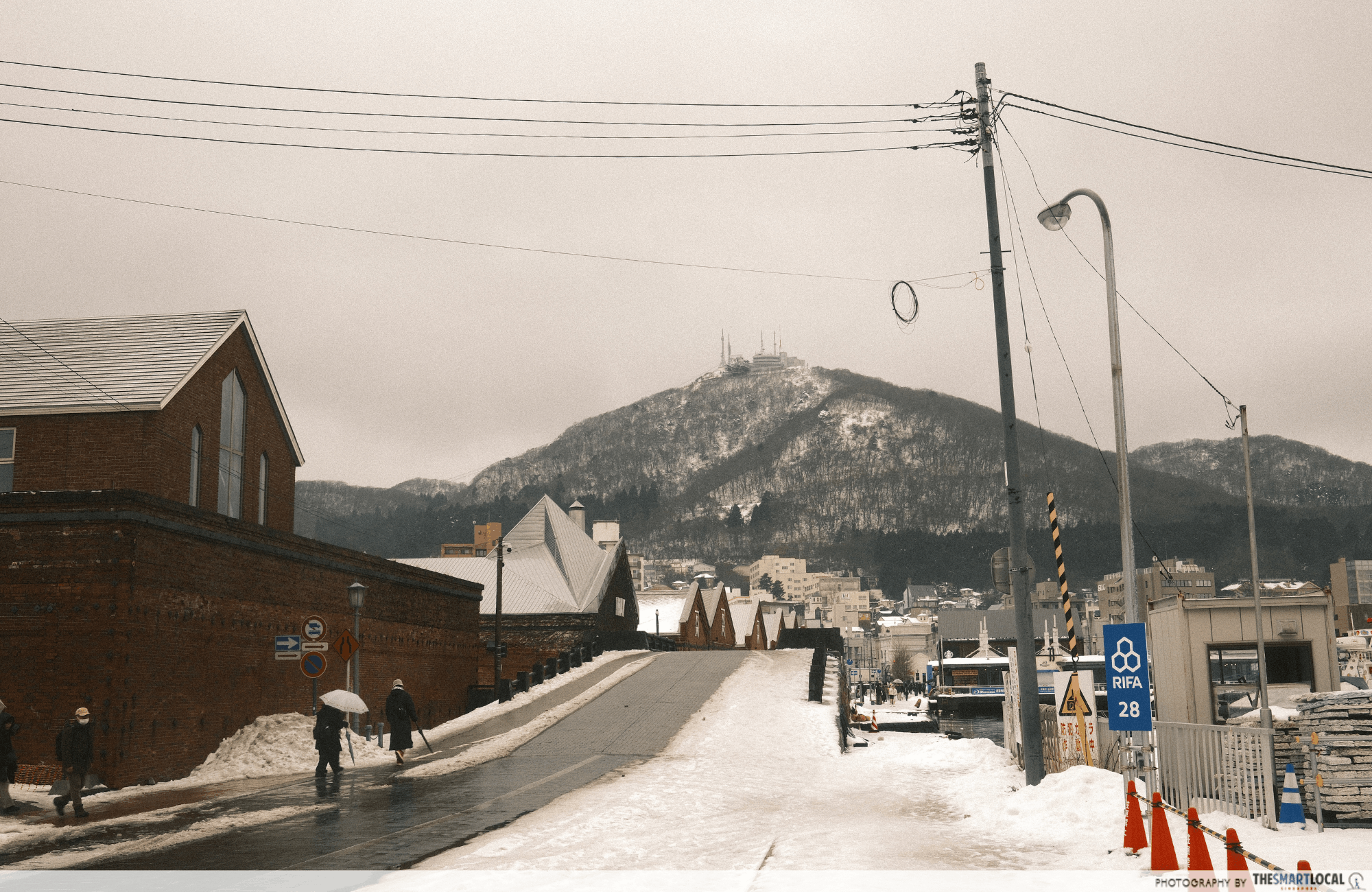 Mount Hakodate from below