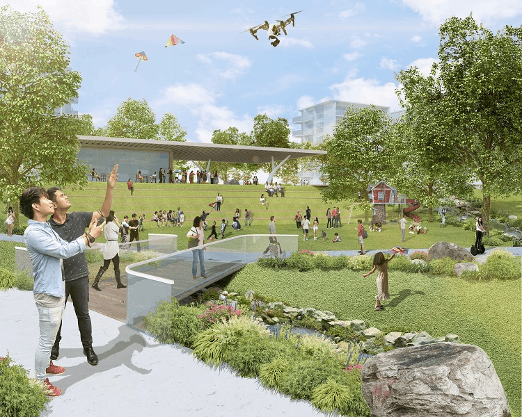 new parks opening soon in singapore, holland plain