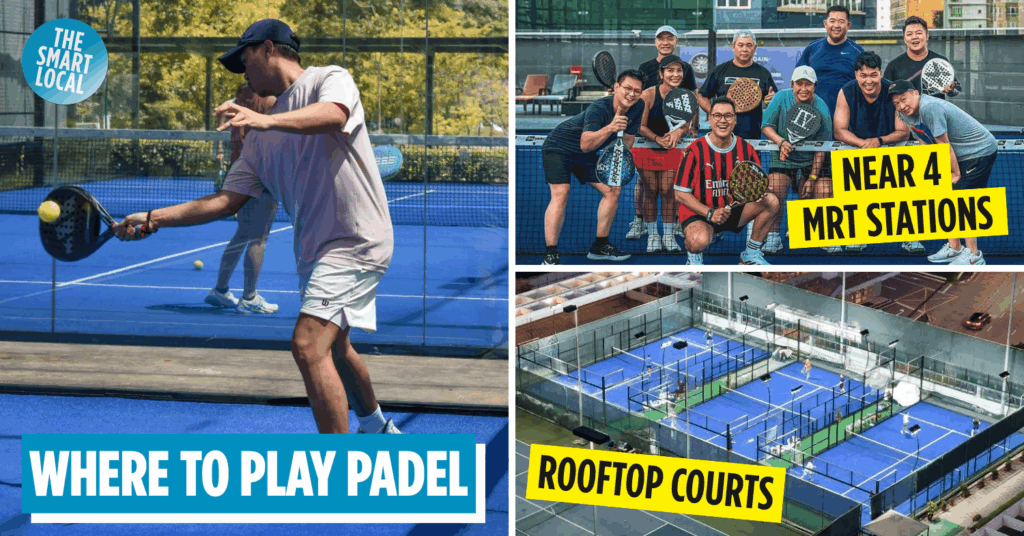 16 Padel Courts In Singapore From $30/H, Including Air-Conditioned Spots & Upcoming Openings padel court - cover image