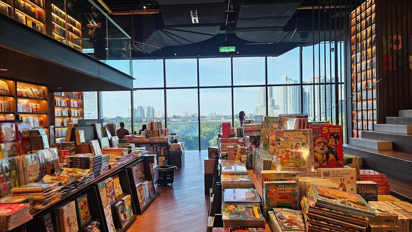 the library by bookxcess kl - view