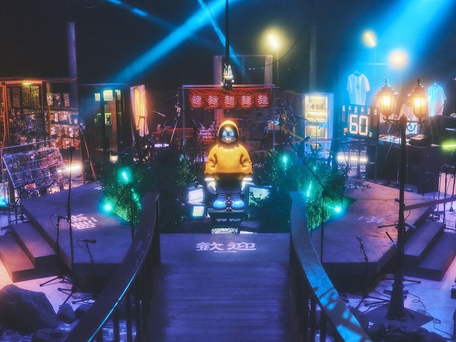 tok tokyo - store interior and 5 zones