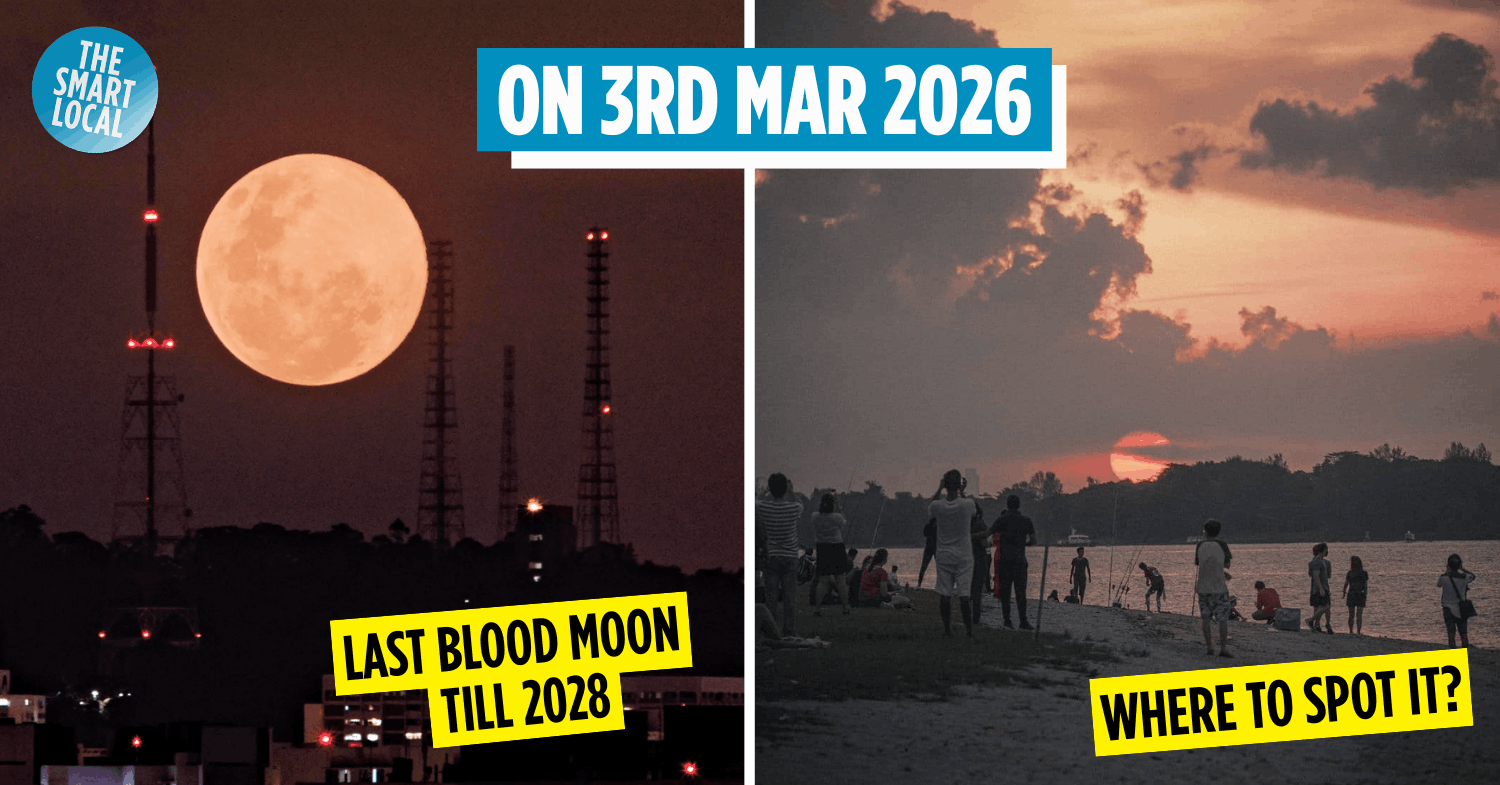 A Rare Total Lunar Eclipse Is Happening In March 2026, With Free Telescope Viewing At Science Centre Singapore