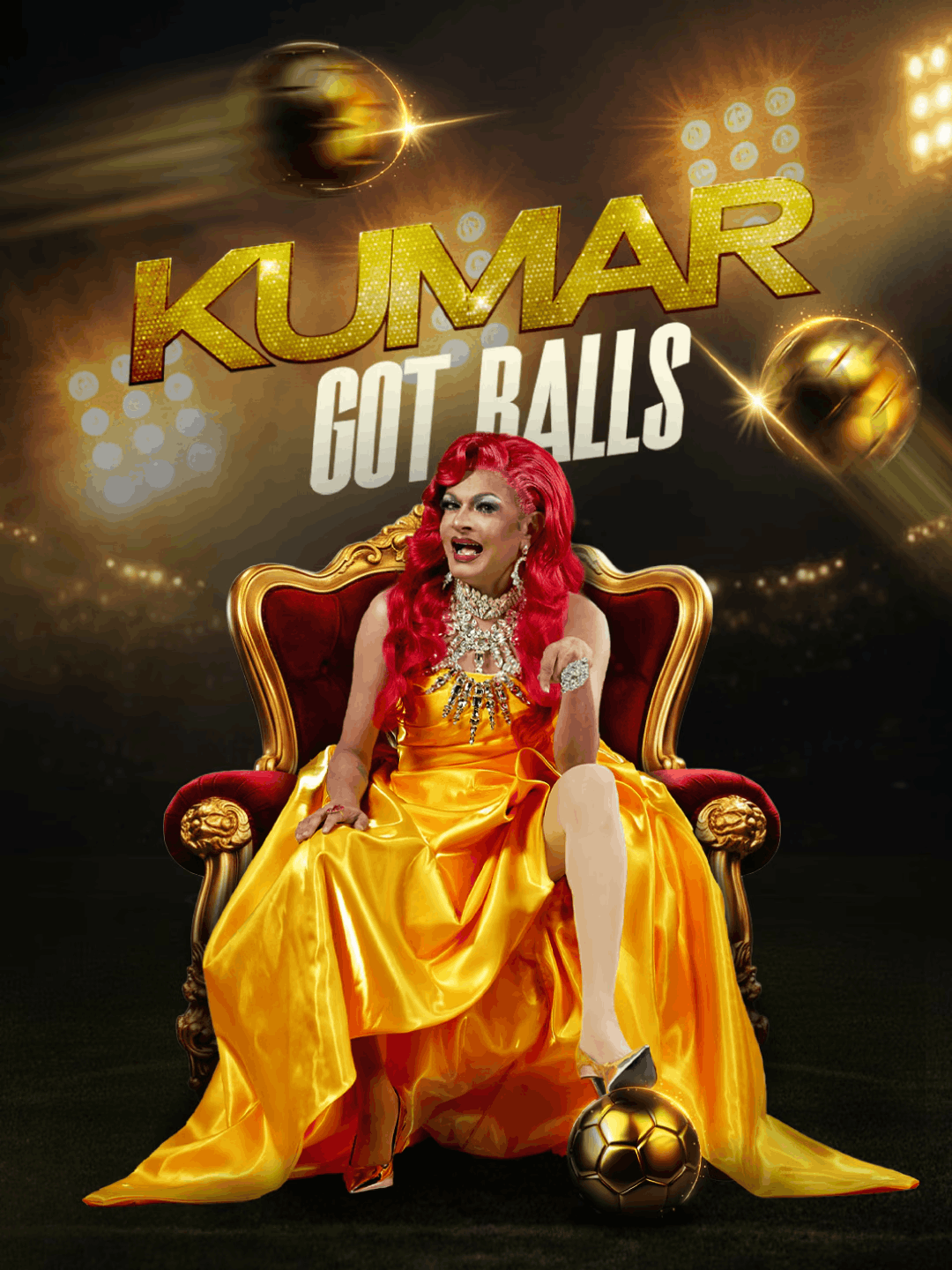 upcoming live performances 2026 - concerts comedies & musicals in singapore KUMAR GOT BALLS COMEDY SHOW