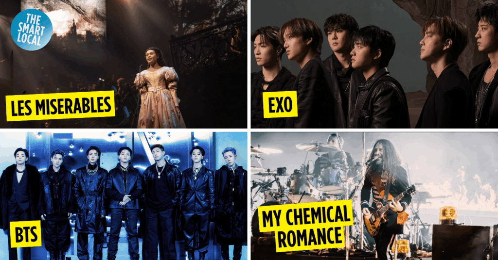 upcoming live performances 2026 - concerts comedies & musicals in singapore