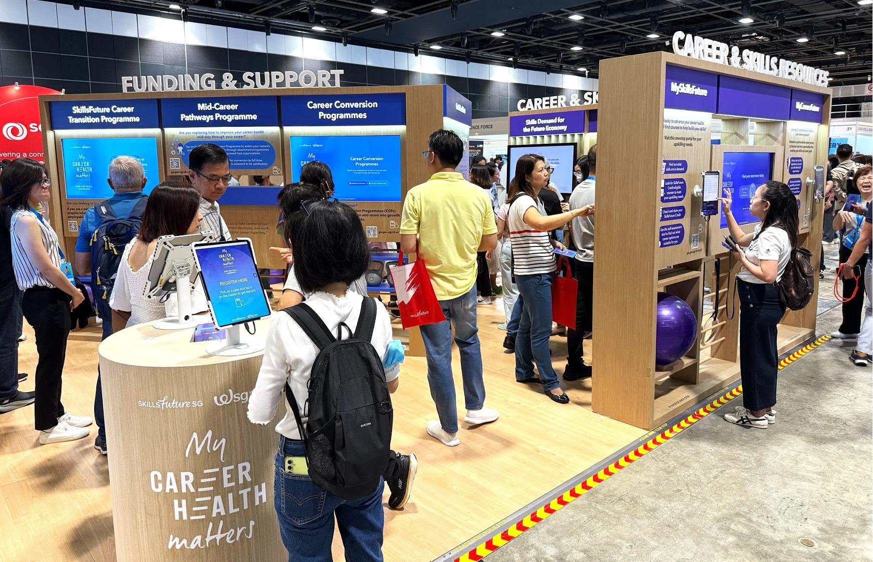 Mediacorp’s Jobs and Skills Pop-up @ Career Forward