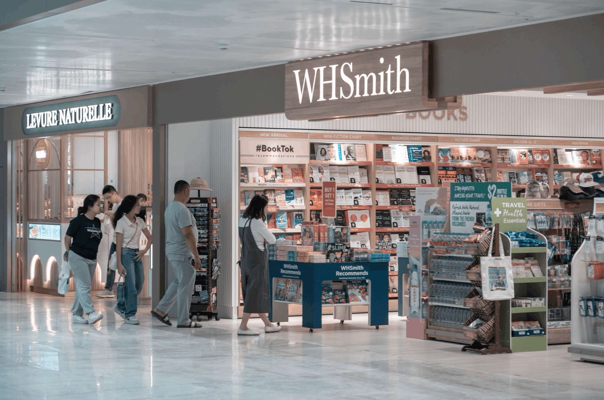 Changi Airport GST Absorption - WHSmith