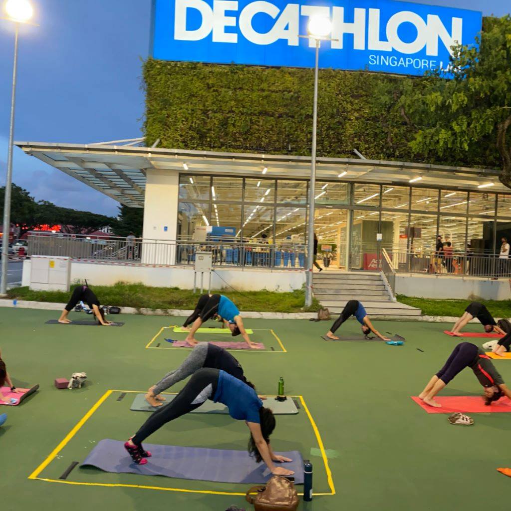 Decathlon’s Yoga Symphony - 4 outlets