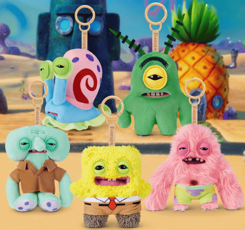 Fuggler x SpongeBob SquarePants keyring