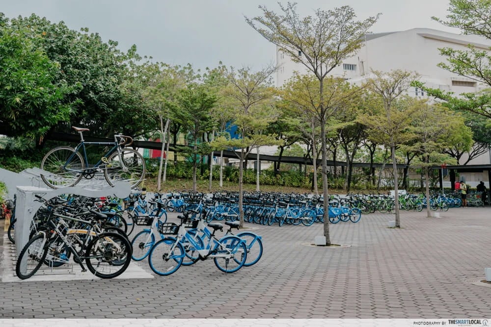 KALLANG GUIDE - NATIONAL STADIUM BICYCLE PARKING