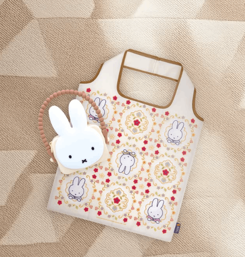 KrisShop x Miffy foldable shopping bag