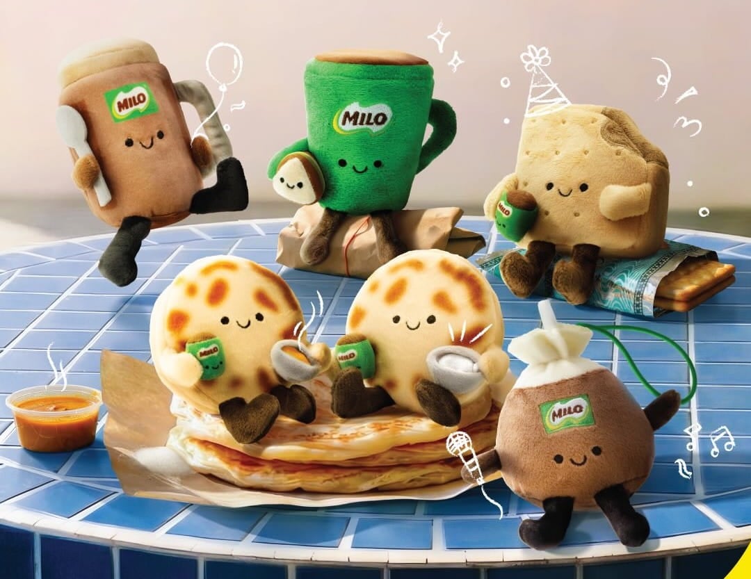 MILO Breakfast Set (Weekend Edition) Plushies