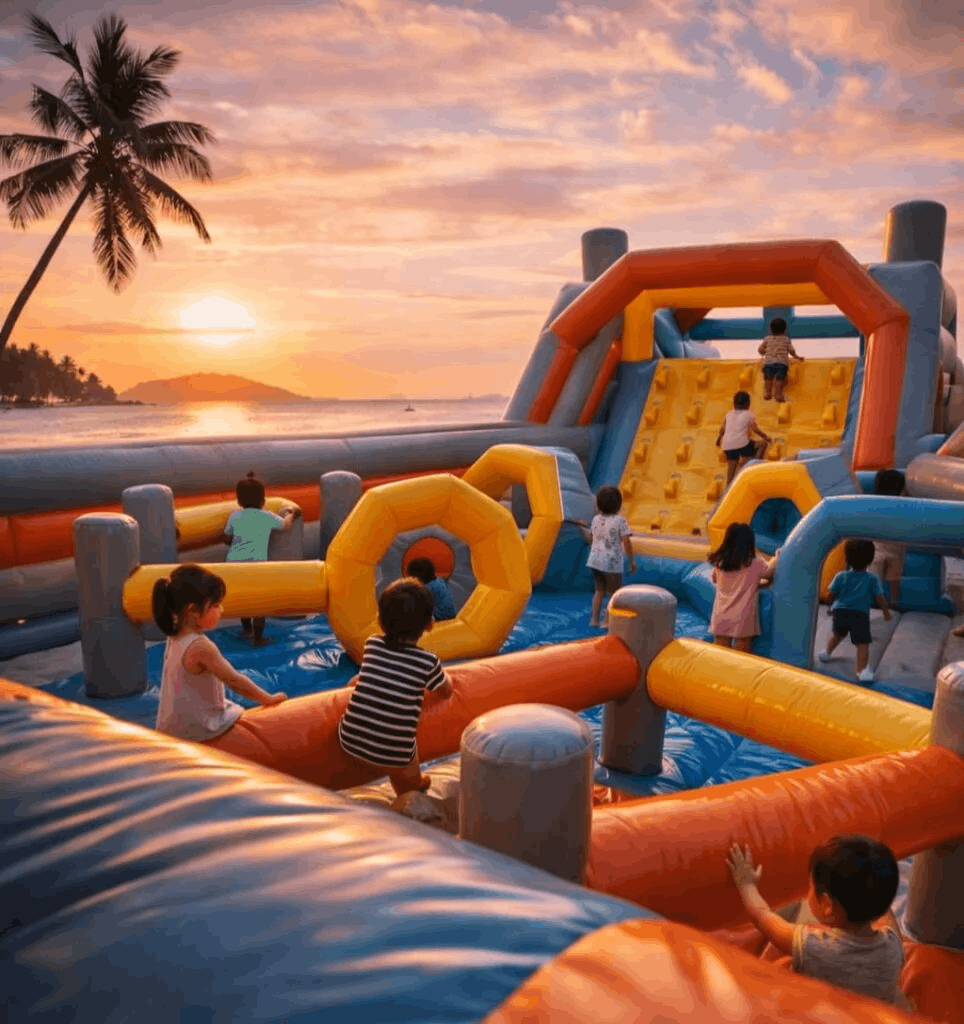 March Holiday Activities - Sentosa Beach Fest Inflatable Zone