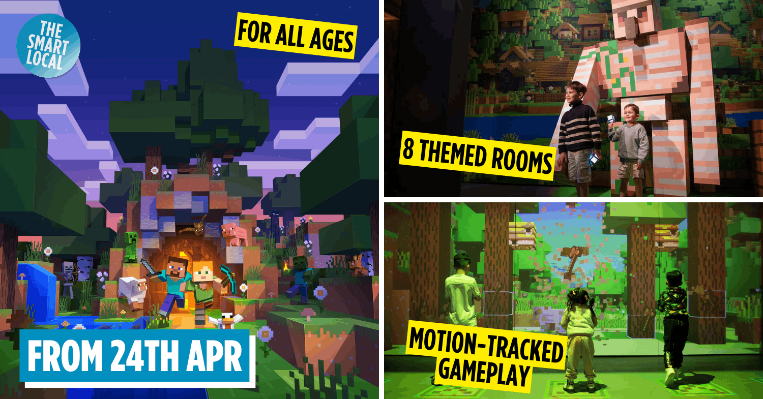 You Can Play Minecraft IRL With This Immersive Experience Coming To SG, Tickets From $40