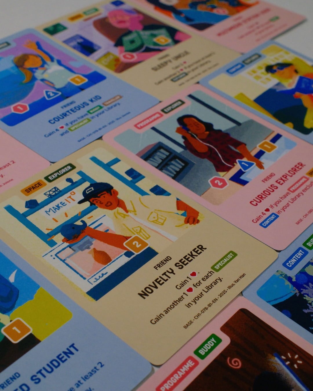 NLB Chapters Friend Cards