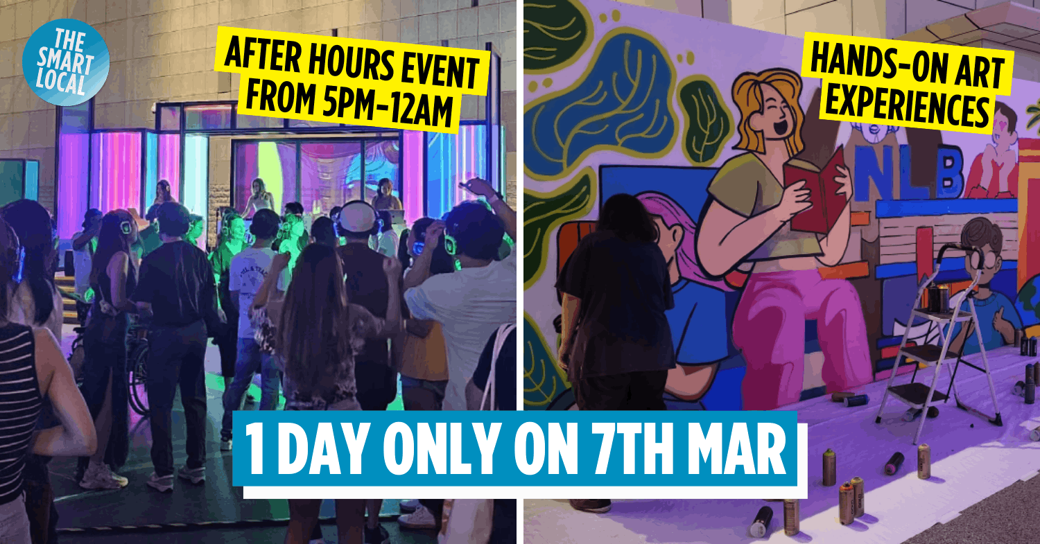 The Central Library Is Turning Into A Silent Disco After Hours For 1 Day Only, With Free Merch To Cop