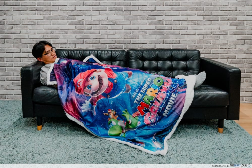 Super Mario Galaxy Blanket