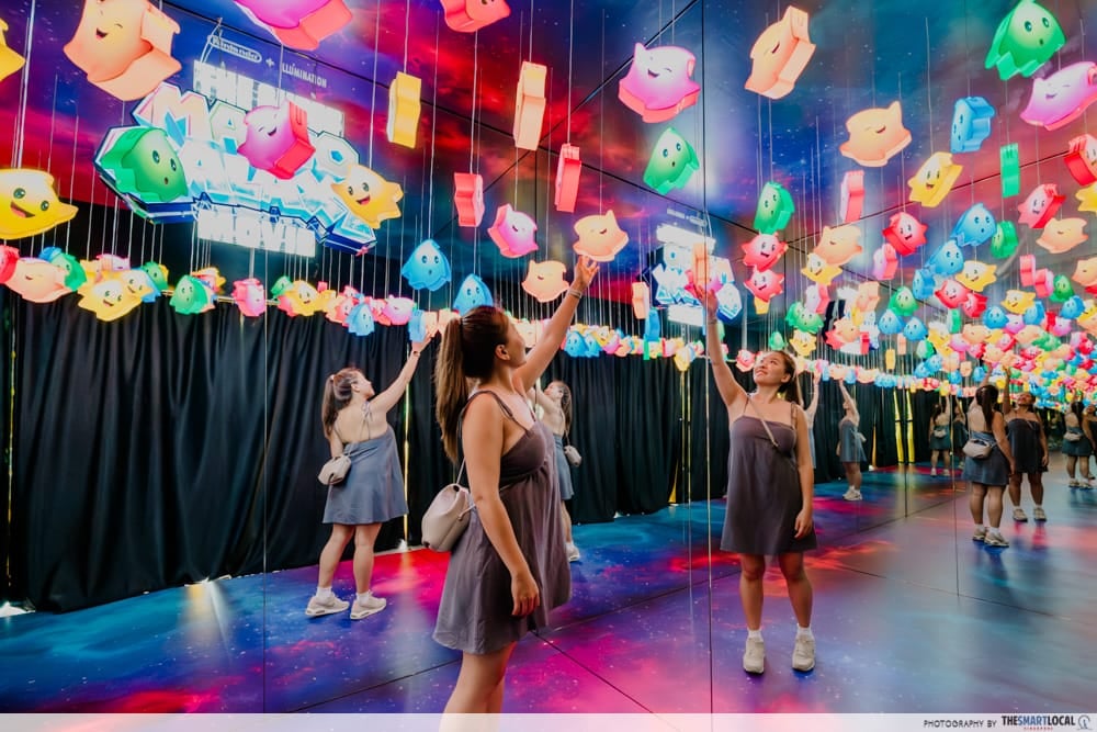 Question Block Mirror Room