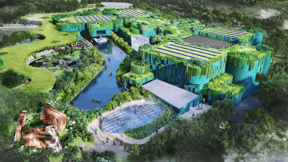 teamLab museum at Wetlands by the Bay