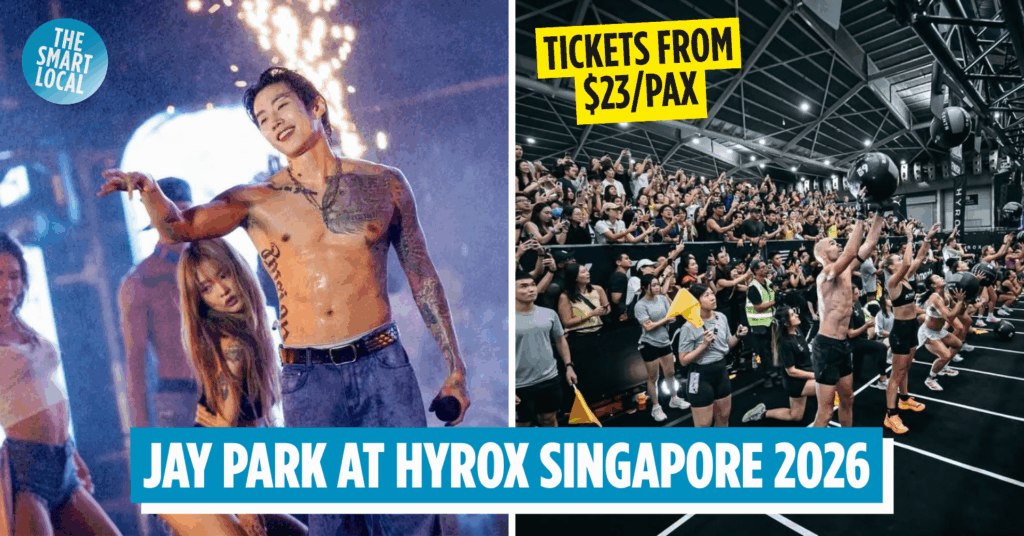 Jay Park HYROX Singapore 2026 cover image