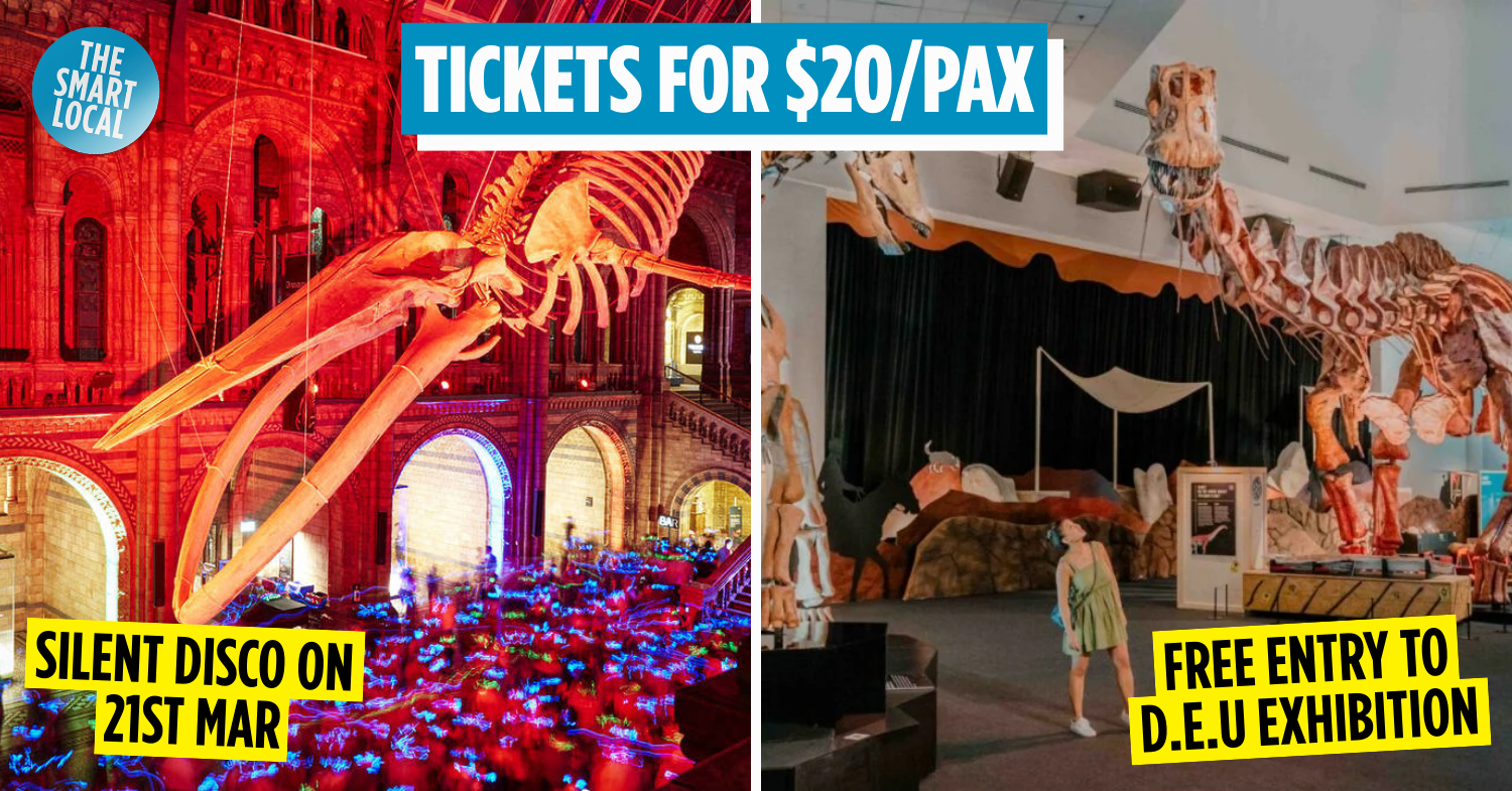 Dance Amongst Dinos At An After Hours Silent Disco Happening At Science Centre Singapore Before The Exhibition Ends 