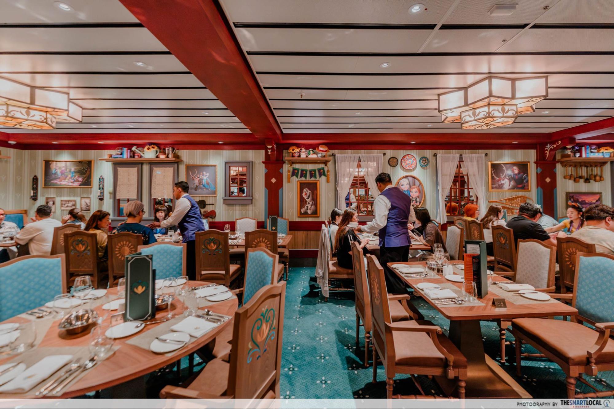disney adventure cruise - enchanted summer restaurant