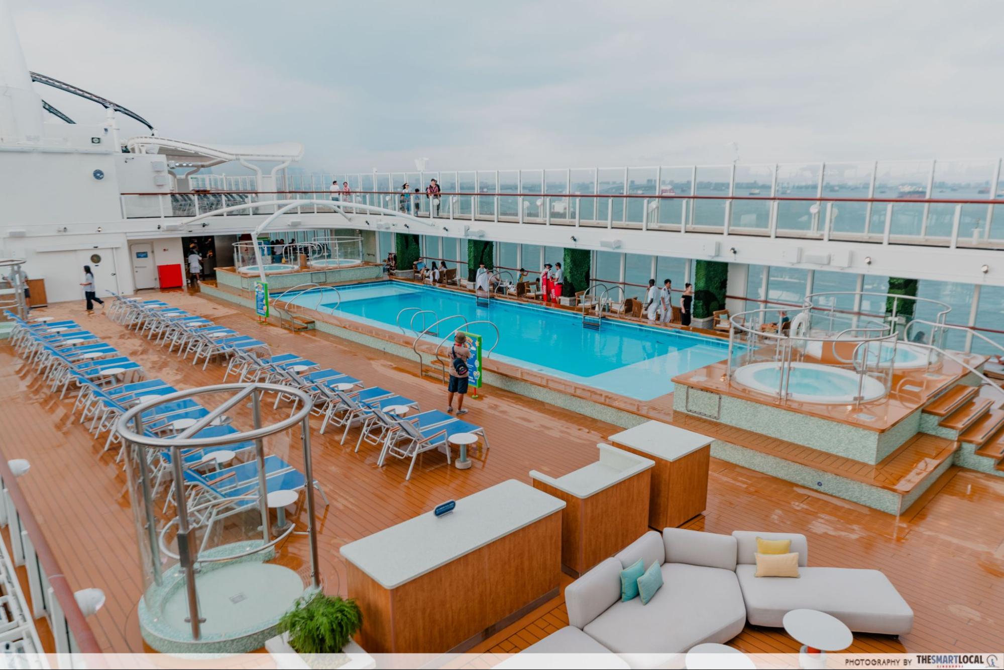 disney adventure cruise - pools day