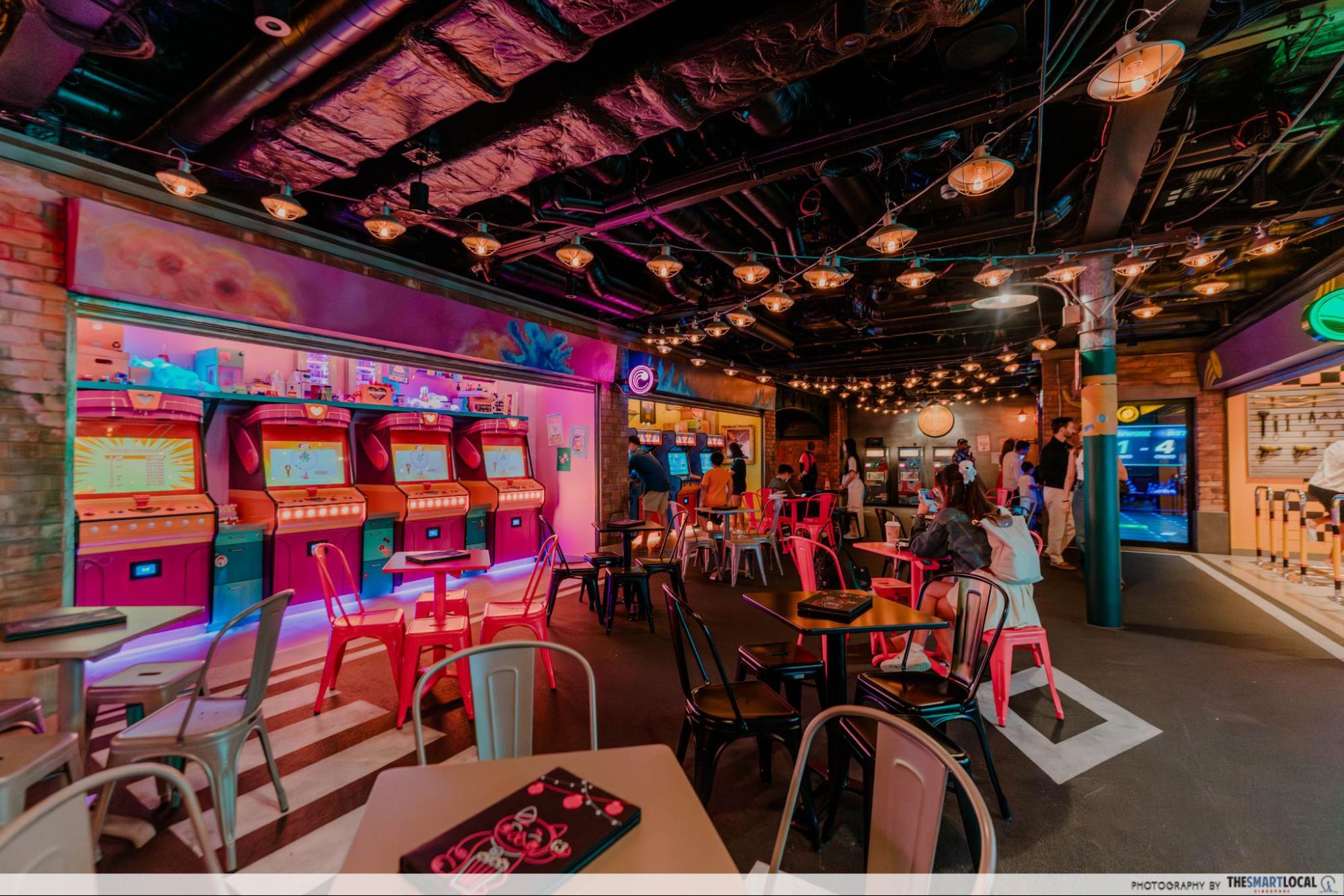 disney adventure cruise - san fransokyo arcade