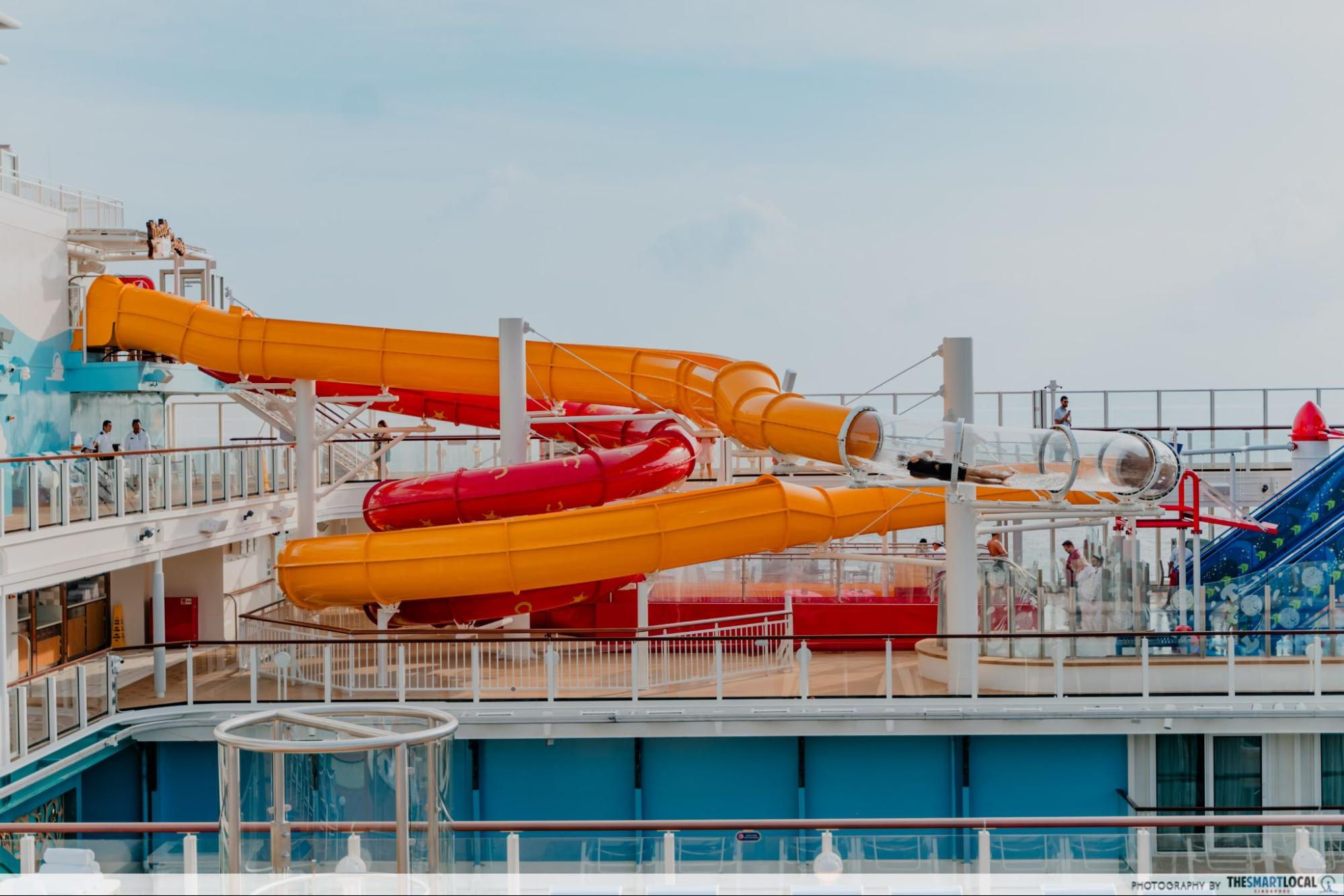 disney adventure cruise - woody jessie slides
